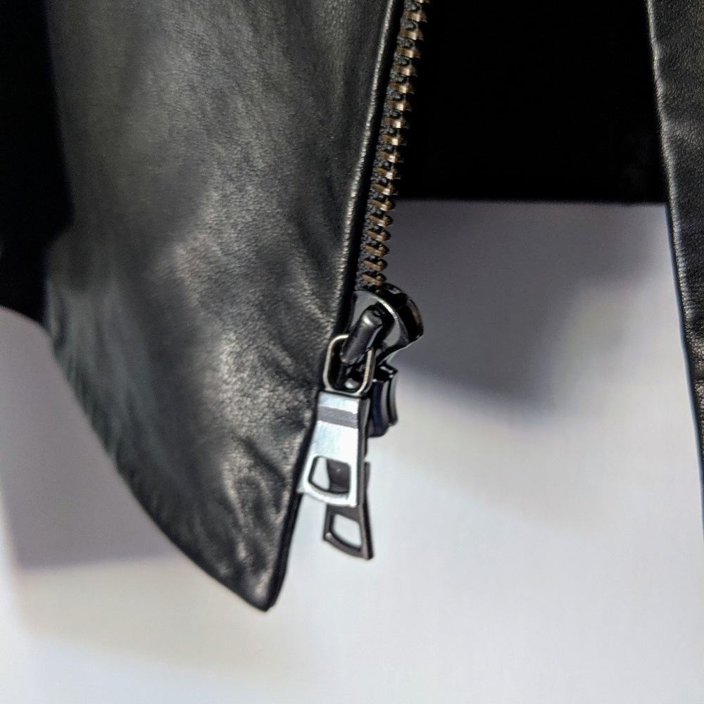 NWOT VINCE Lamb Leather Jacket - Picture 8 of 8